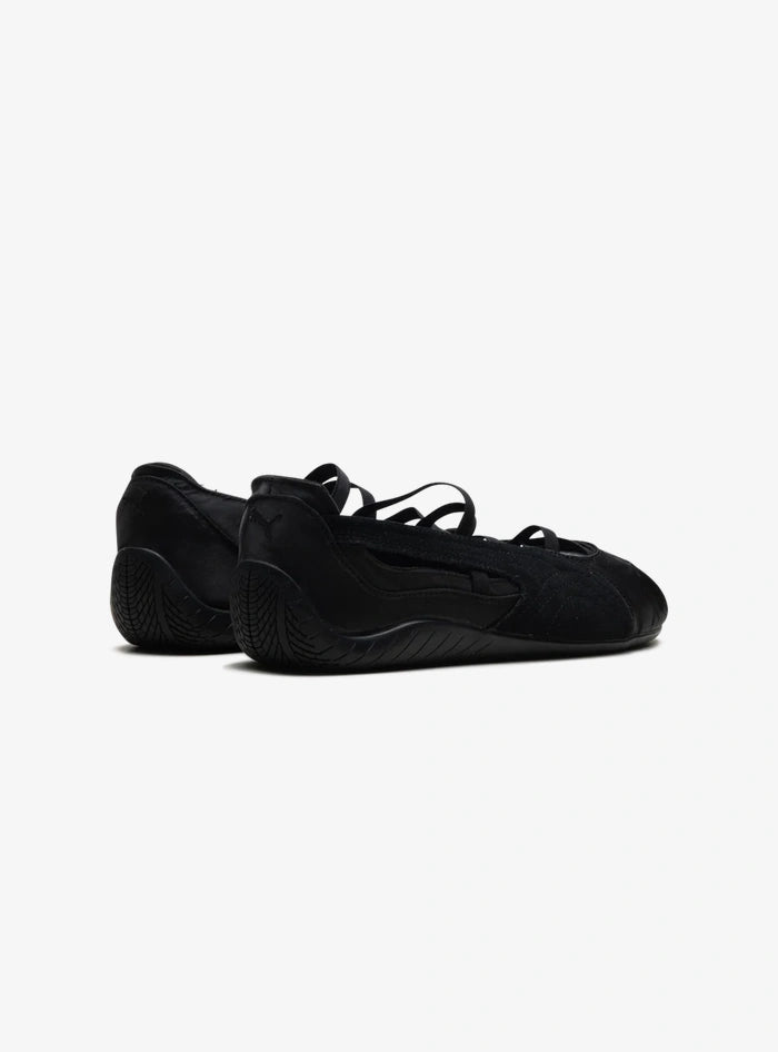 Puma Speedcat Ballet Black Cool Dark Gray Satin