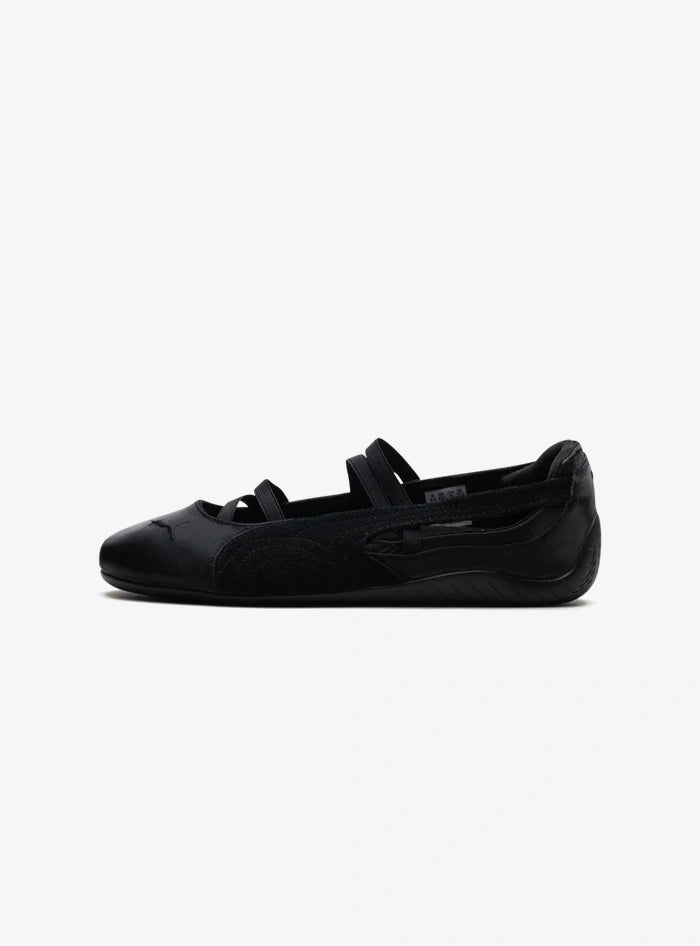 Puma Speedcat Ballet Black Cool Dark Gray Satin