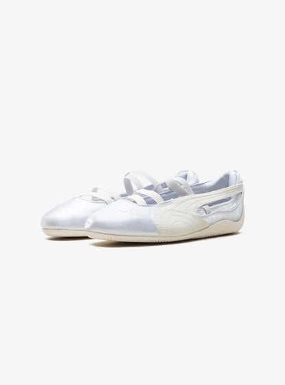 Puma Speedcat Ballet Silver Mist Warm White Satin