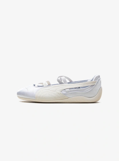 Puma Speedcat Ballet Silver Mist Warm White Satin