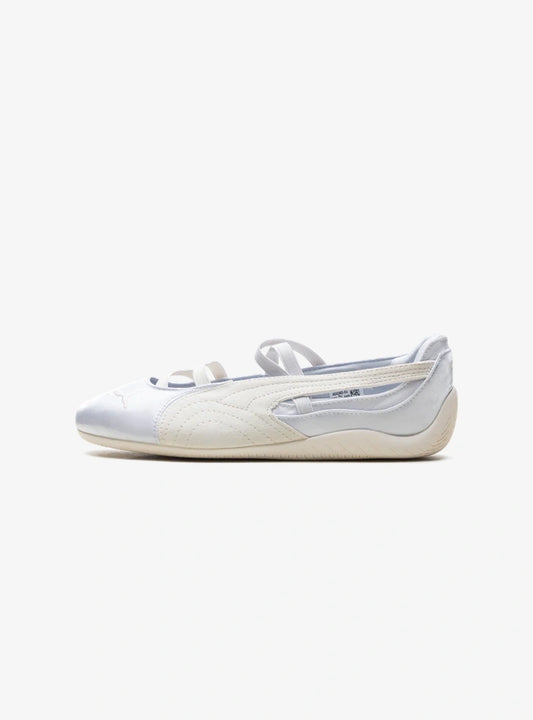 Puma Speedcat Ballet Silver Mist Warm White Satin