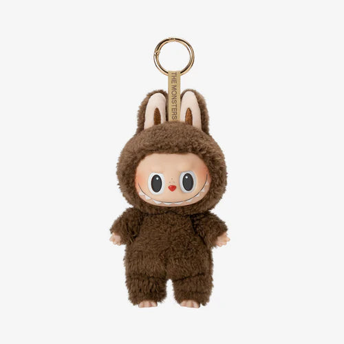 Pop Mart Labubu The Monsters Tasty Macarons Chestnut Cocoa Vinyl Plush Pendant Secret