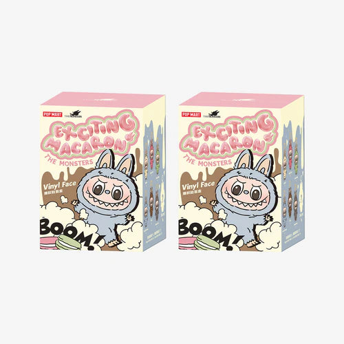 Pop Mart Labubu The Monsters Tasty Macarons Vinyl Face Blind Box