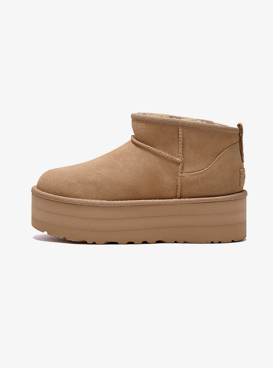 UGG Classic Ultra Mini Platform Boot Mustard Seed