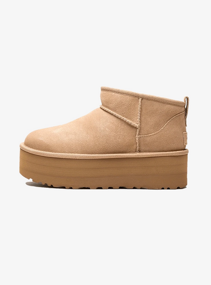 UGG Classic Ultra Mini Platform Boot Sand