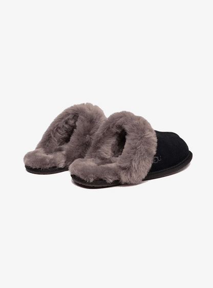 UGG Scuffette II Slipper Black Grey