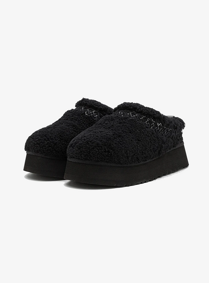 UGG Tazz Slipper Heritage Braid Black