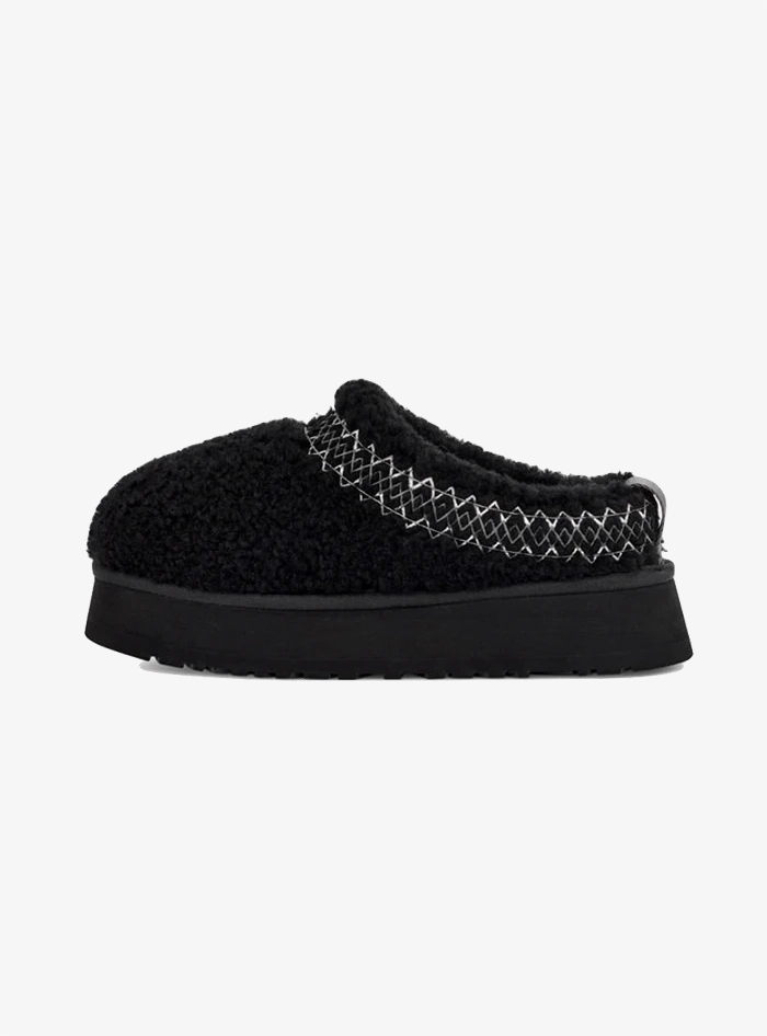 UGG Tazz Slipper Heritage Braid Black