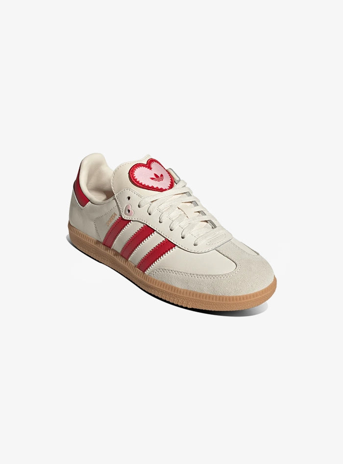 adidas Samba OG Valentine's Day Cream White Scarlet (2026) (GS)