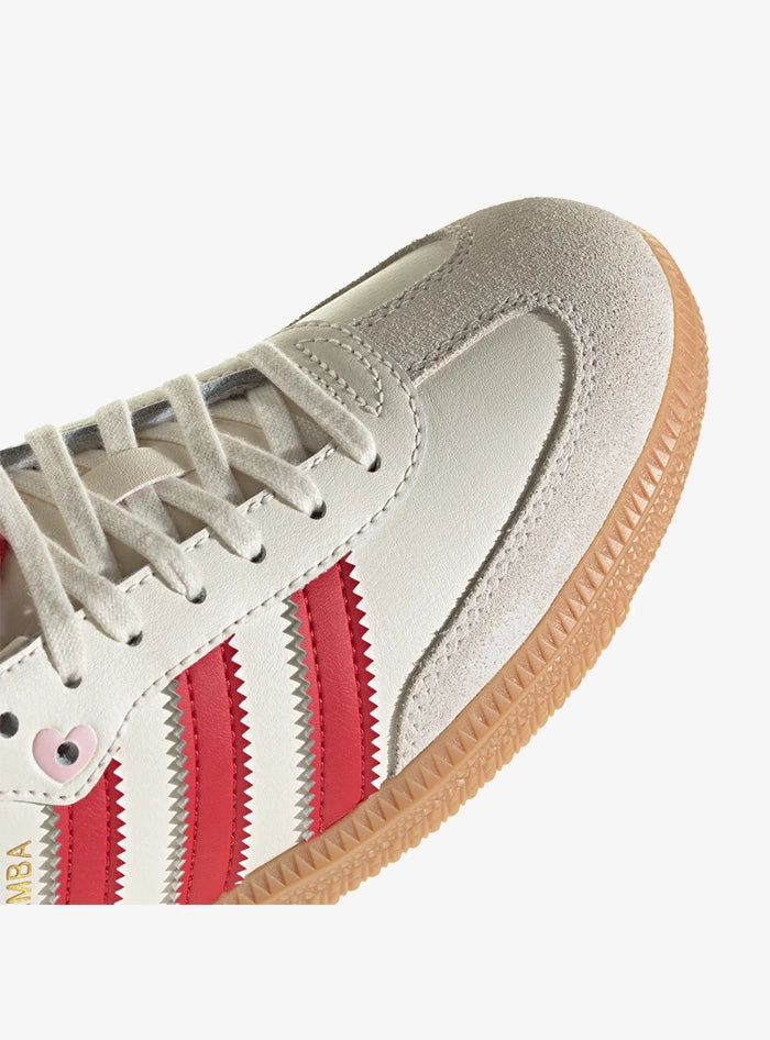 adidas Samba OG Valentine's Day Cream White Scarlet (2026) (GS)