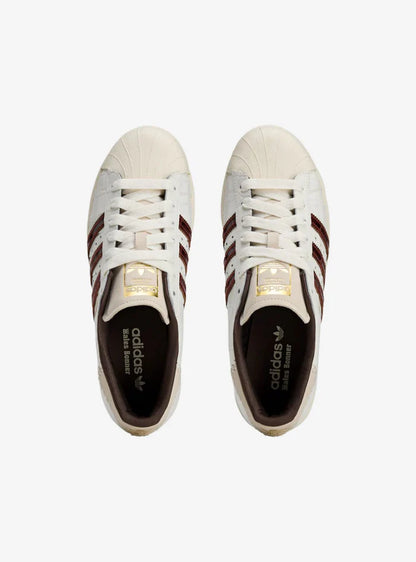 Adidas Superstar Wales Bonner White Brown Croc