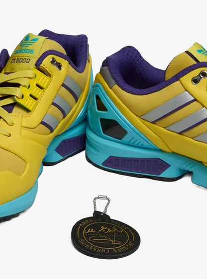 Adidas ZX 8000 Consortium Yellow Blue Glow