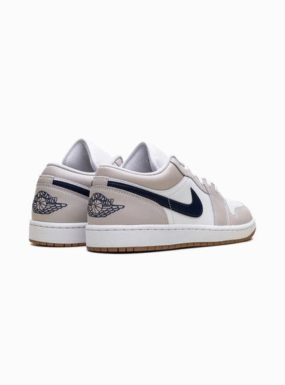 Air Jordan 1 Low Midnight Navy Neutral Grey