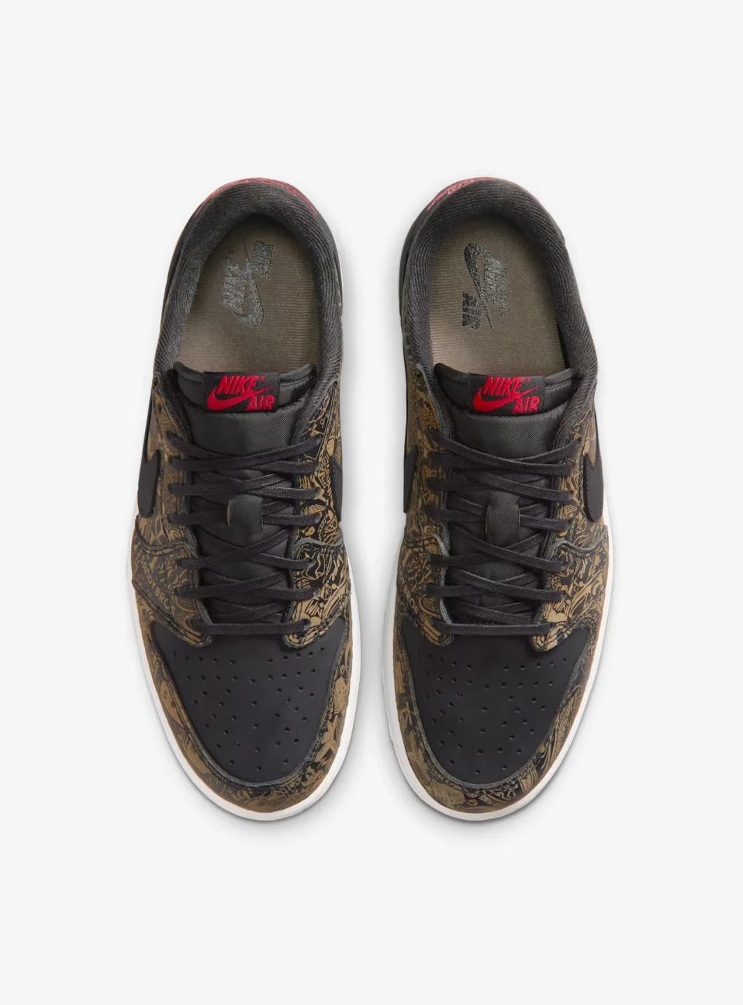 Air Jordan 1 Retro Low OG Laser Black University Red
