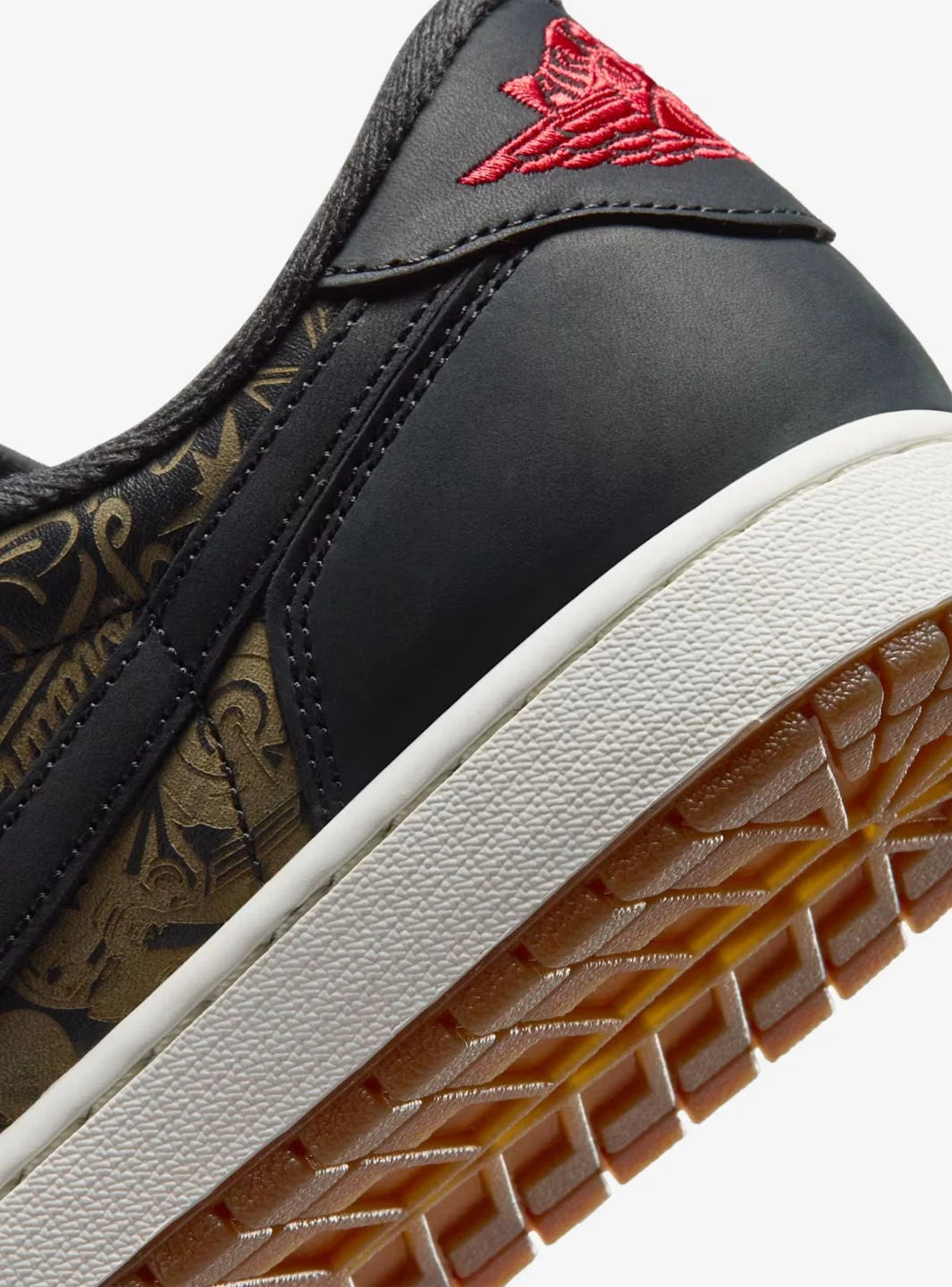 Air Jordan 1 Retro Low OG Laser Black University Red