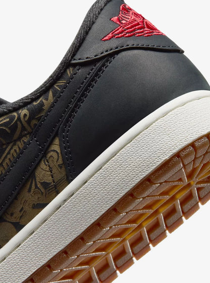 Air Jordan 1 Retro Low OG Laser Black University Red