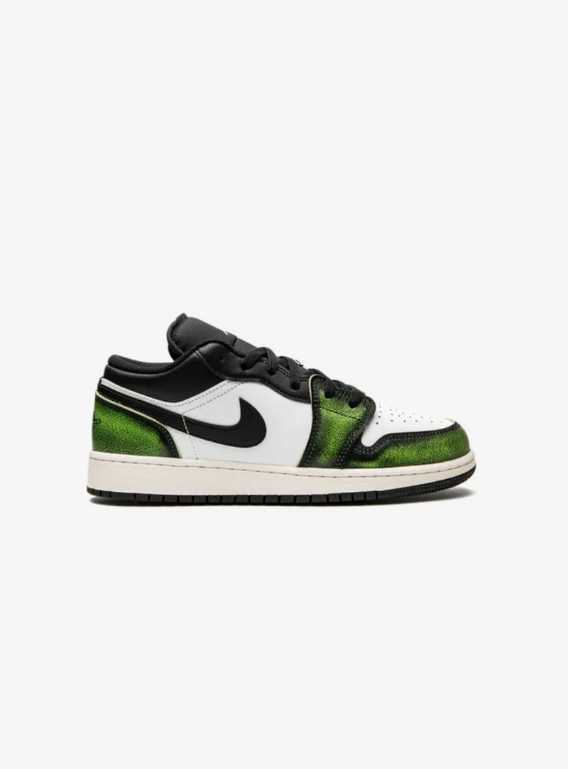 Air Jordan 1 Low Wear Away Electric Green (GS)