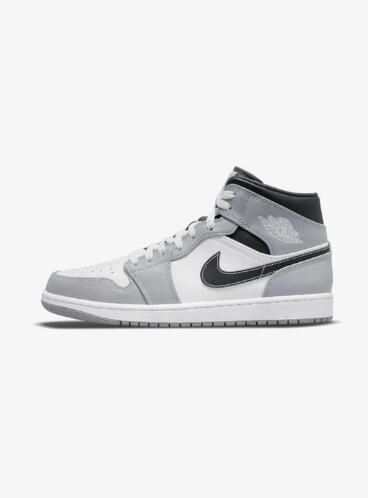 Air Jordan 1 Mid Light Smoke Grey Anthracite
