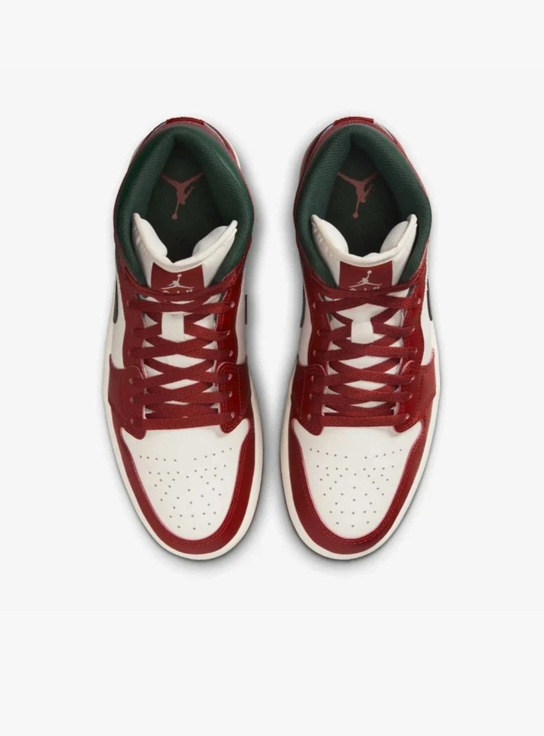 Air Jordan 1 Mid Redstone Midnight Green