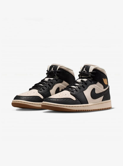 Air Jordan 1 Mid SE Off Noir Chalk (W)