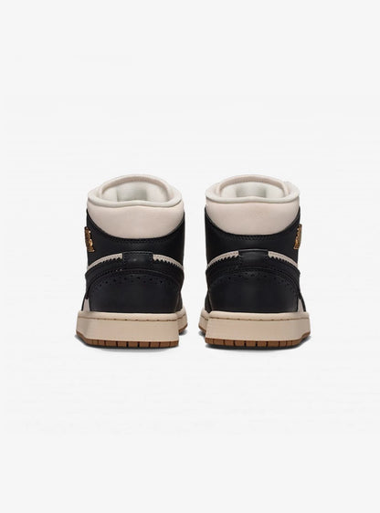 Air Jordan 1 Mid SE Off Noir Chalk (W)