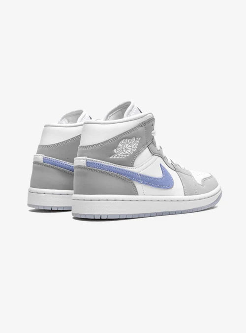 Air Jordan 1 Mid Wolf Grey Aluminum