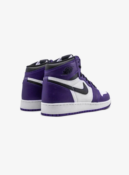 Air Jordan 1 Retro High Court Purple White (GS)