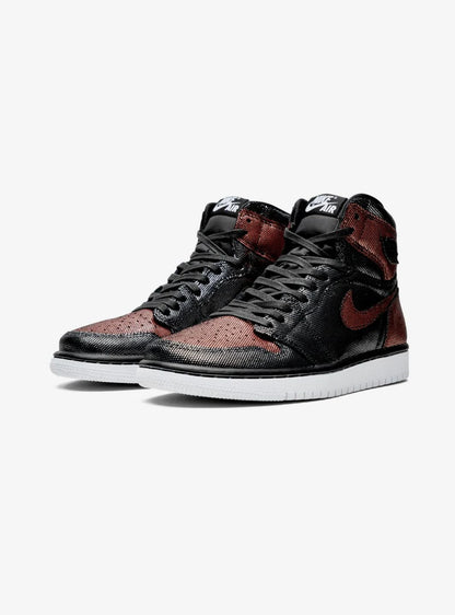 Air Jordan 1 Retro High Fearless Metallic Rose Gold