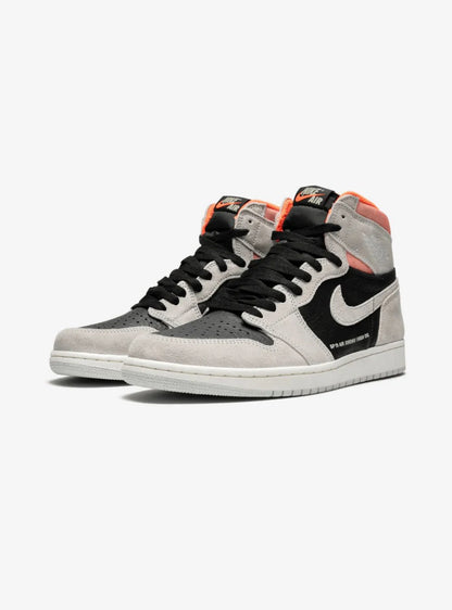 Air Jordan 1 Retro High Neutral Grey Hyper Crimson