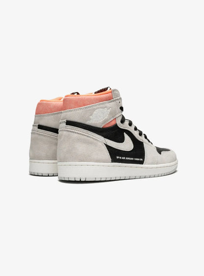 Air Jordan 1 Retro High Neutral Grey Hyper Crimson