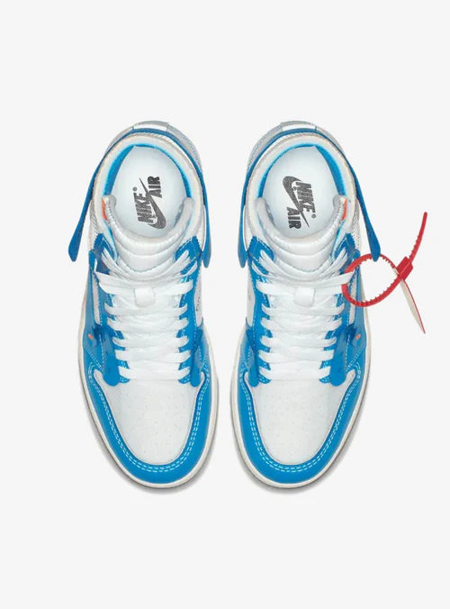 Air Jordan 1 Retro High Off-White University Blue