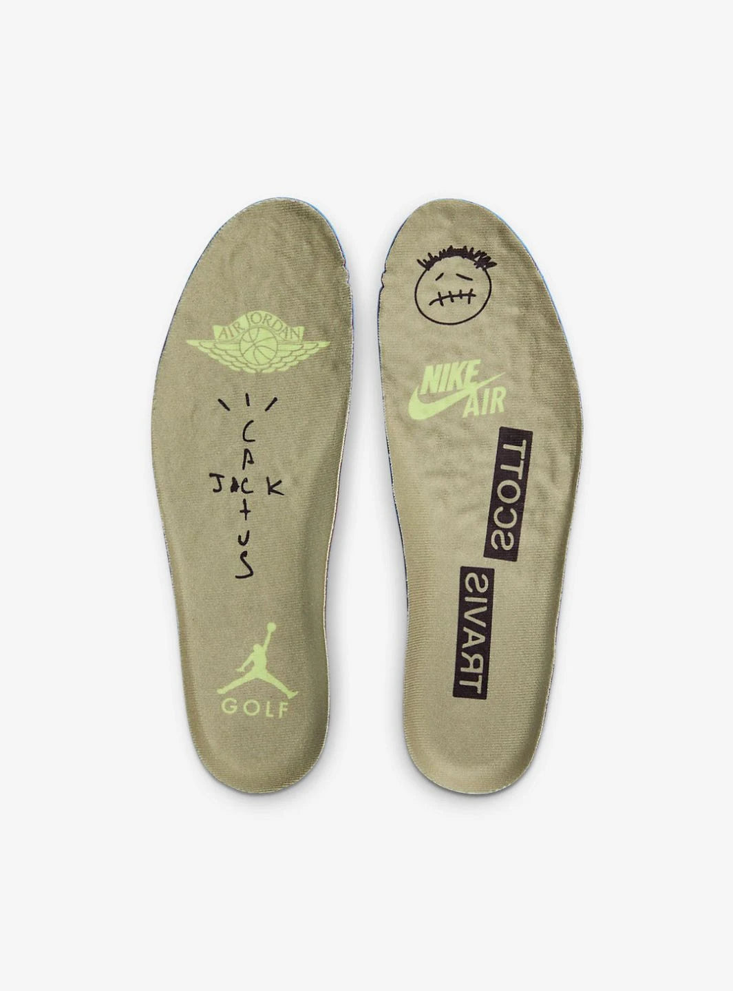 Air Jordan 1 Retro Low Golf Travis Scott Neutral Olive