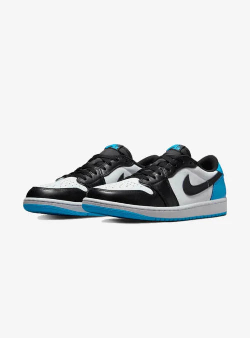 Air Jordan 1 Low Og Black Dark Powder Blue