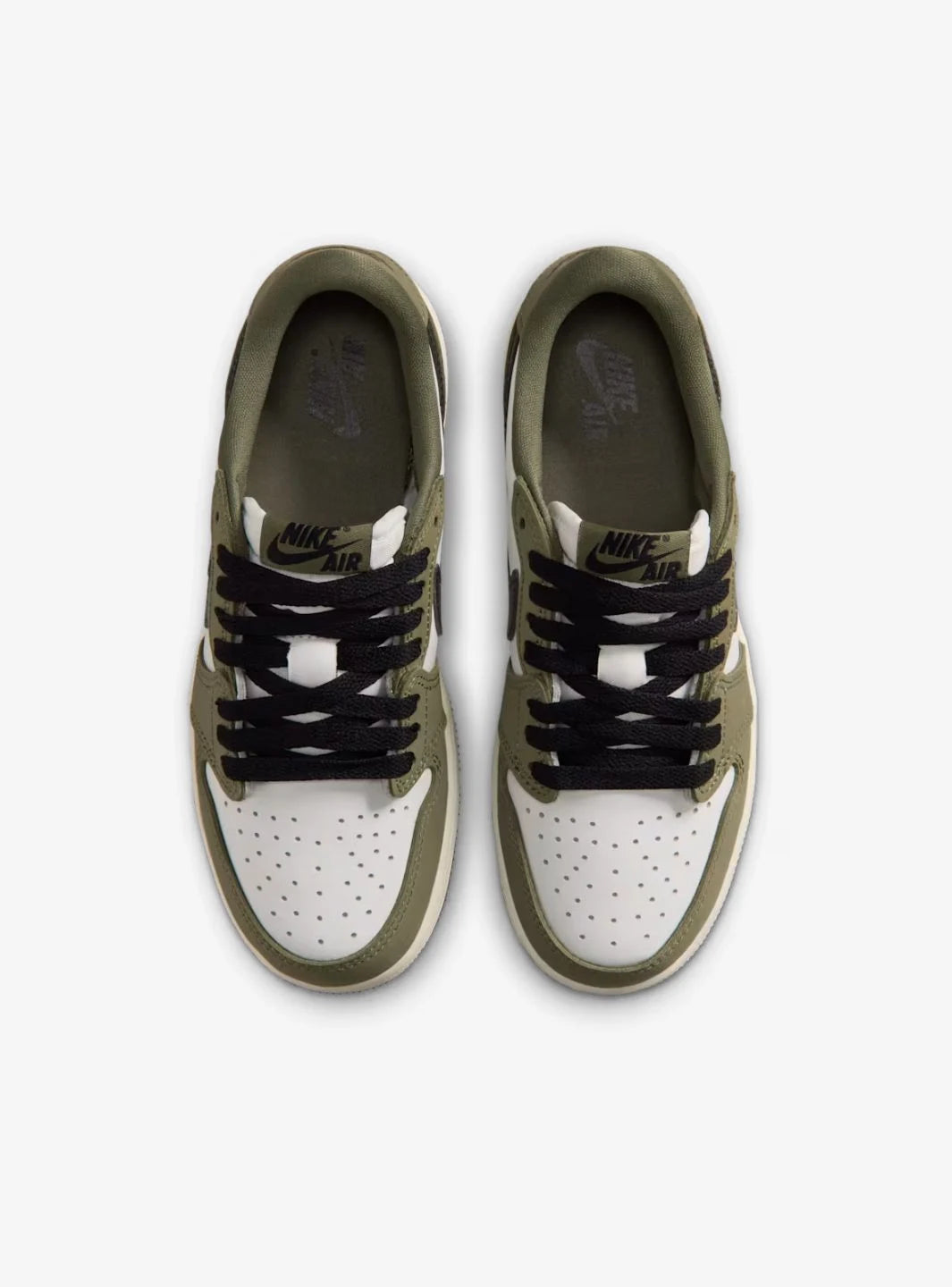 Air Jordan 1 Retro Low OG Medium Olive (GS)