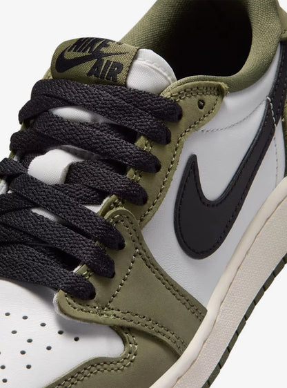 Air Jordan 1 Retro Low OG Medium Olive (GS)