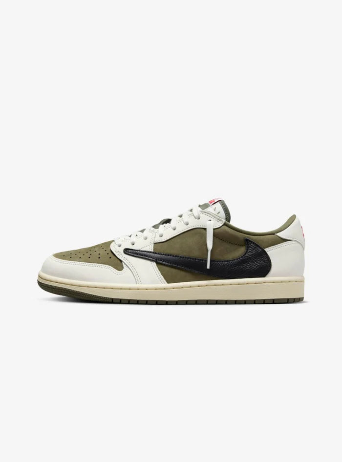 Air Jordan 1 Retro Low OG SP Travis Scott Reverse Medium Olive