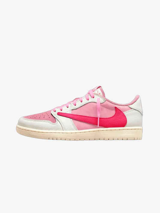 Air Jordan 1 Low Retro OG SP Travis Scott Sail Tropical Pink
