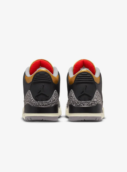 Air Jordan 3 Retro Black Cement Gold