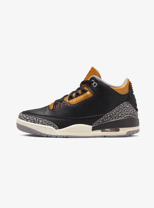 Air Jordan 3 Retro Black Cement Gold