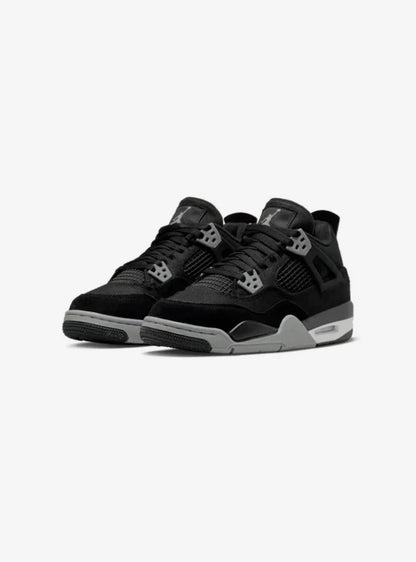 Air Jordan 4 Retro SE Black Canvas (GS)