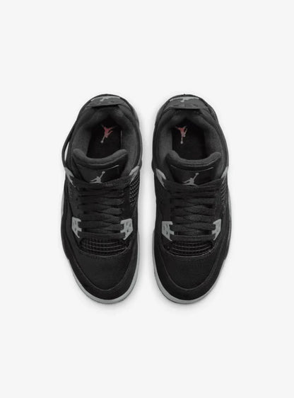 Air Jordan 4 Retro SE Black Canvas (GS)