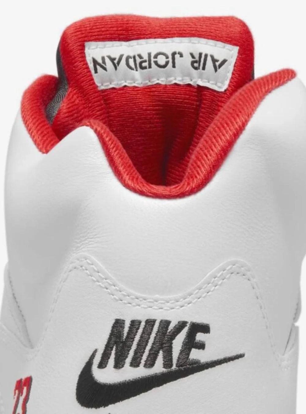 Air Jordan 5 Retro Fire Red Black Tongue (2025)