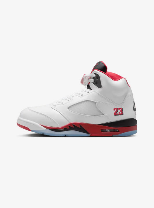 Air Jordan 5 Retro Fire Red Black Tongue (2025)