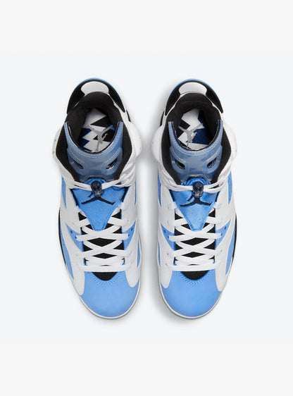 Air Jordan 6 Retro UNC White