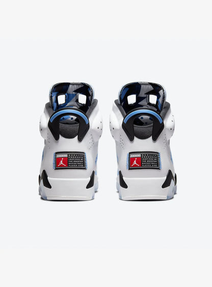 Air Jordan 6 Retro UNC White