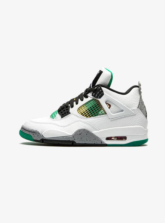 Air Jordan 4 Retro Lucid Green Rasta