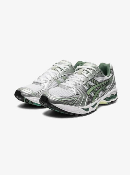 ASICS Gel-Kayano 14 White Pure Silver Slate Grey Sage