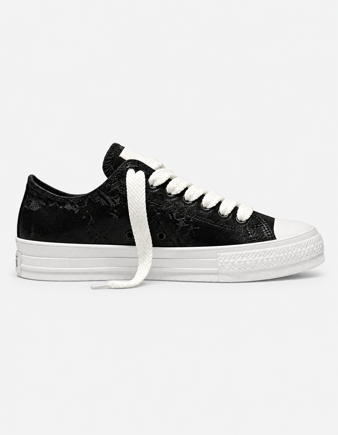 Converse Chuck Taylor All Star Throwback Low Waxed Denim Black