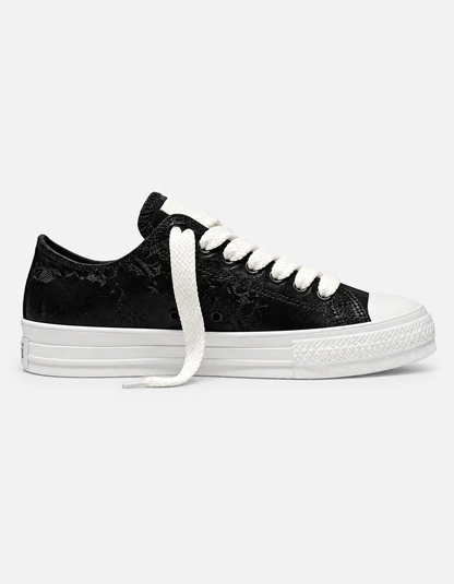 Converse Chuck Taylor All Star Throwback Low Waxed Denim Black