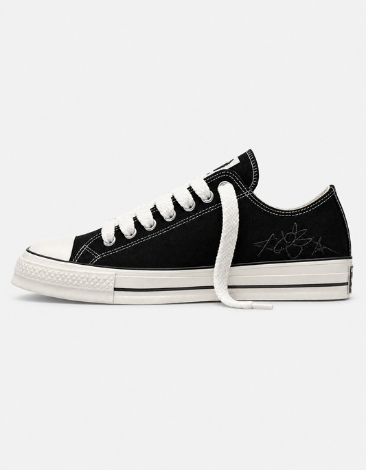 Converse Chuck Taylor All Star Throwback Low Waxed Denim Black